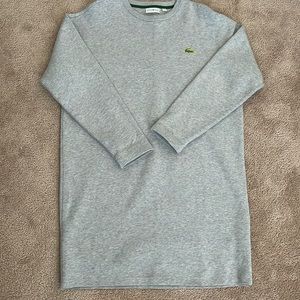 Lacoste Sport Sweatshirt Dress - Size 44/Large